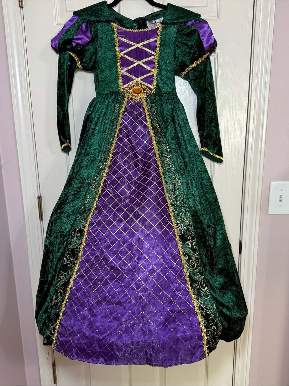 Winniford Sanderson Hoop Dress Hocus Pocus Costume Cosplay Halloween Size 7/8